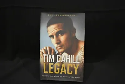 $25 • Buy SIGNED Tim Cahill HB Book LEGACY Everton Football Soccer Star AUTOGRAPHED