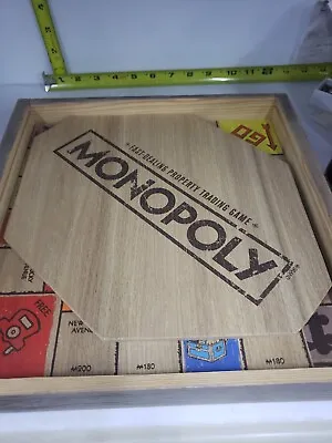 Monopoly Rustic Wood Series Board Game • $40