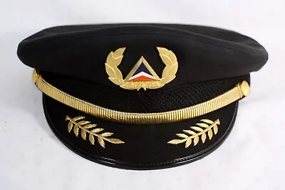 £172.05 • Buy Vintage Authentic Superior Brand Delta Airlines Pilot Caption Hat New