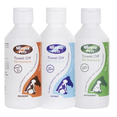 £9.99 • Buy Nilaqua Towel Off Pet  Shampoo No Water Dogs Cats Rabbits  Guinea Pigs 500ml