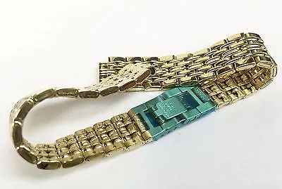 New SEIKO Original Ladies Gold Tone Metal Watch Band Strap 11mm Vintage RARE • $14.97