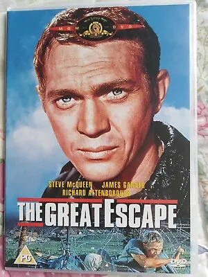 The Great Escape Dvd Steve McQueen Charles Bronson Classic War Movie 1963 • £2.19