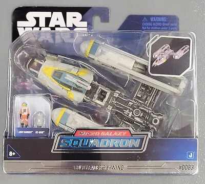 Star Wars Micro Galaxy Squadron MGS Gold Leader Y Wing Jazwares • £41.95