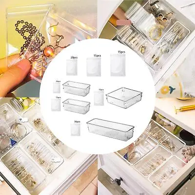 £8.48 • Buy Jewelry Storage Bag Box Portable Anti Oxidation Antitarnish Case For Earring