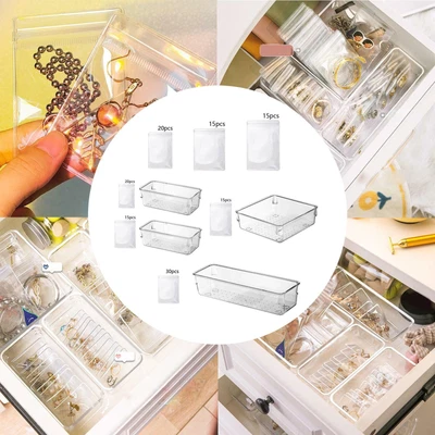 £8.48 • Buy Jewelry Storage Bag Box Portable Anti Oxidation Antitarnish Case For Earring