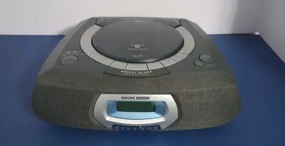 Philips Magnavox Gentle Wake Stereo CD Player Clock Radio AJ3935/17 Tested • $19.99