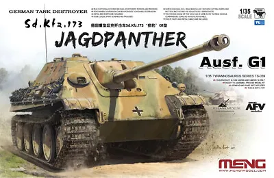 Meng Model TS039 1/35 Sd.Kfz.173 Jagdpanther Ausf.G1 • $43.99