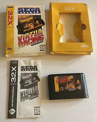 Virtua Racing Deluxe - Sega 32X CIB Authentic Tested • $19.90