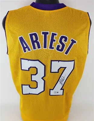 Ron Artest Signed Los Angeles Lakers Jersey (Beckett) AKA Meta World Peace • $143.96