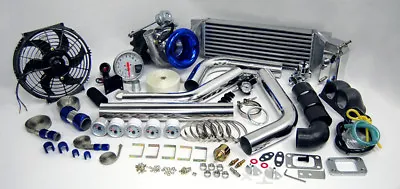 Custom Race T3T4 T3 T4 TurboCharger Turbo Boost Kit • $1235.99