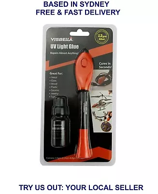 $20.90 • Buy Visbella Quick 5 Second Fix UV Light Liquid Plastic Welding Compound Glue Repair
