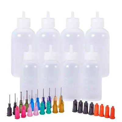 30ml Plastic PET Refillable Bottle Oil Liquid Dropper Bottles Twist Top Cap • $5.45