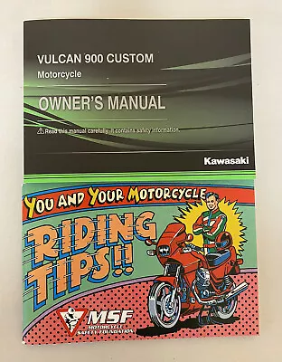 2020 Kawasaki Vulcan 900 Owner’s Manual & Tips #99803-0060 99929-1580 / #M1122 • $28.49