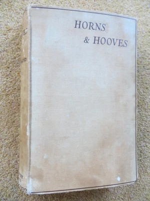 £9 • Buy Vintage Book HORNS + HOOVES  HANDLING STOCK IN AUSTRALIA 1931 Horses Cattle Etc