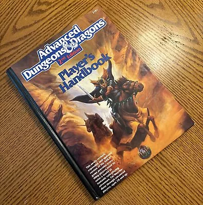 Advanced Dungeons & Dragons Player's Handbook ⭐️ TSR AD&D 2nd Edition 2101 • $57.95