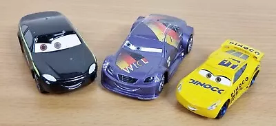 Disney Pixar Diecast Car Lot Of 3 Play Wear Damage Cruz Boxmann Max Schnell • $5