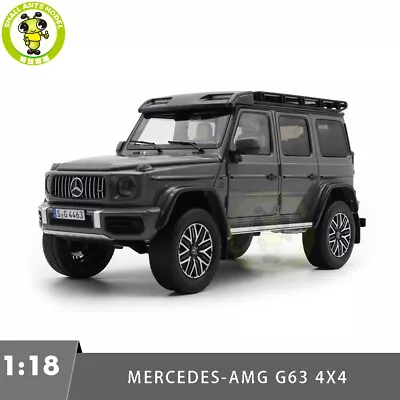 1/18 Mercedes AMG G63 4×4² W464 Benz G Class Gray Diecast Model Toy Car Gifts • $165.75