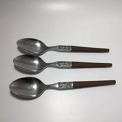 Ecko Eterna La Joya Flatware Teaspoon X 3 Vintage MCM • $14