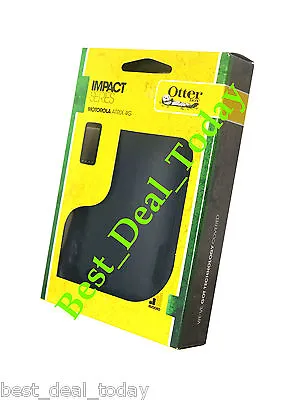 Oem Otterbox Impact Rubber Skin Cover Case For Motorola  Atrix 4g At&t Mb860 • $22.73