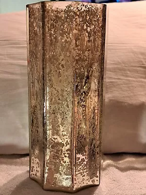 Mercury Glass Vase 9  X 4  • $19.99