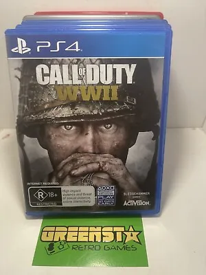 Call Of Duty WW2 WWII Ps4 🇦🇺 Seller Free And Fast Postage • $26.99