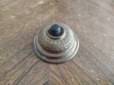 £23.95 • Buy Round Push Button Electric Door Bell Antique Doorbell Steampunk Brass Art Deco