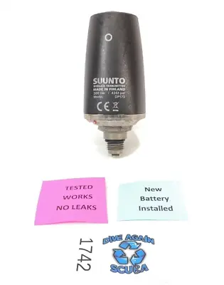 SUUNTO COMPUTER WIRELESS TANK PRESSURE TRANSMITTER Hoseless Scuba Dive • $244.95