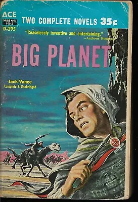 £9.99 • Buy Ace Double D-295 - Big Planet & Slaves Of The Klau By Jack Vance - SF Book