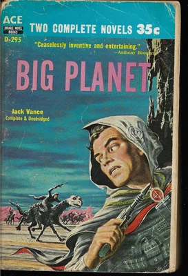 £9.99 • Buy Ace Double D-295 - Big Planet & Slaves Of The Klau By Jack Vance - SF Book