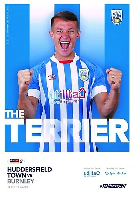 £3.50 • Buy Huddersfield Vs Burnley 29/07/22 Matchday Programme
