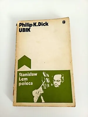 Philip K. Dick - Ubik 1975 First Polish Edition / Stanislaw Lem Series Drawings • $42