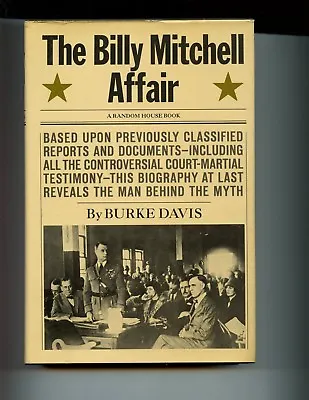 Mac- THE BILLY MITCHELL AFFAIR Burke Davis 1st US HBdj VG 1967 • $18.75