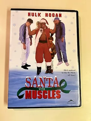 Santa With Muscles DVD 1996 Holiday Comedy Hulk Hogan Ed Begley Jr • $39.95