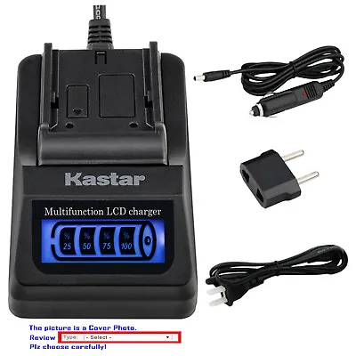 Kastar Battery LCD Quick Charger For Canon BP-808 & Canon VIXIA HF S11 Camcorder • $47.99