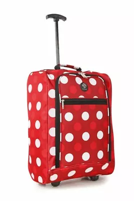 Lightweight Cabin Bag Travel Wheel Trolley Hand Luggage Suitcase Ryanair Easyjet • £15.99