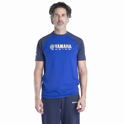 Genuine Yamaha 2024 Paddock Blue Racing Men's T-Shirt • £32