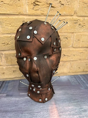 £14.99 • Buy Steampunk 12  Hat Display Jewellery Mannequin Head Apocalypse Metal Effect (K)