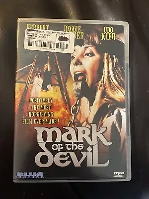 Mark Of The Devil DVD Blue Underground Horror Film Herbert Lom Reggie Nalder • $20