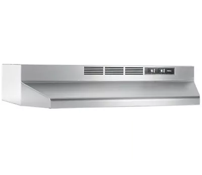 Nutone RL6230SS Stainless Steel 30in Ductless Fan Module Range Hood. • $40