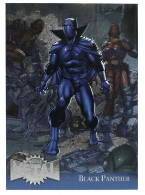 2015 Fleer Marvel Retro Black Panther Metal Blaster Card #2 Foil Upper Deck • $59.95