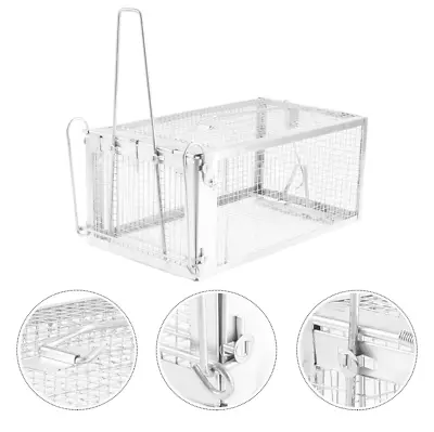 1/2/3x Humane Cage Trap For Squirrel Chipmunk Rat Mice Rodent Animal Catcher New • $12.34