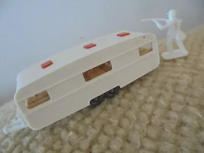 Vintage Miniature Not Matchbox Wiking Germany Travel Trailer - Tough ? • $0.99