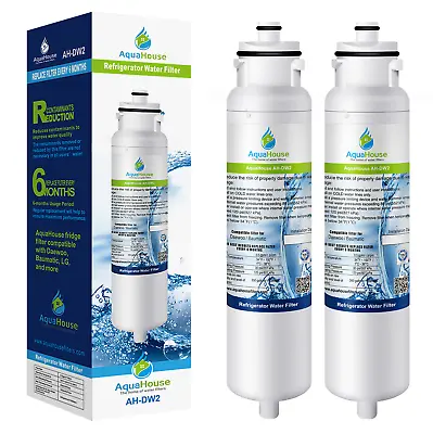 2x Fridge Water Filter Fits Daewoo Aqua Crystal DW2042FR-09 Baumatic Titan 4 • £24.99