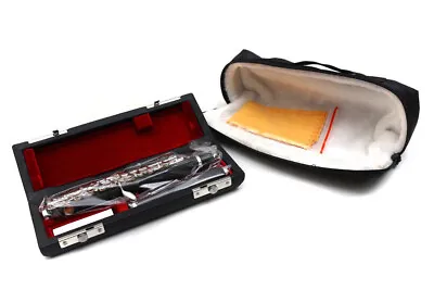 C Key Piccolo Closed Hole Silver Plated Rubber Wood Body Piccolo With Case New  • $135.58