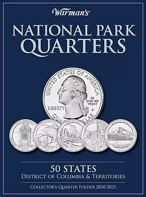 50 State Quarters Album Territories Collector Coin Folder Collecting Binder Book • $5.98