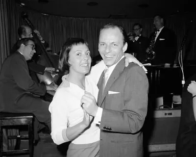 Frank Sinatra 1950's Old Blue Eyes Dancing With Keely Smith 8x10 Photo • $14.99