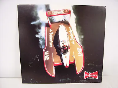 Miss Budweiser King Of Beers U-12 Hydro Plane Matted Poster 17  By 18  MINT • $9.95