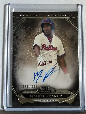 2015 Topps Tier One New Guard Autographs Maikel Franco 156/349 #NGA-MFO⚾️ • $2.12