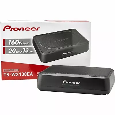 Pioneer TS-WX130EA 8  160W Max Single Underseat Sealed Active Car Subwoofer • $140.95