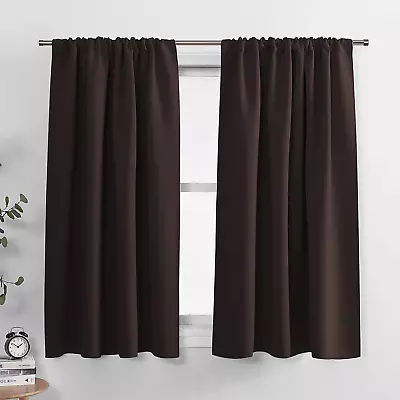 PONY DANCE RV Curtain Panels - Blackout Window Drapes Room Darkening Short • $33.64